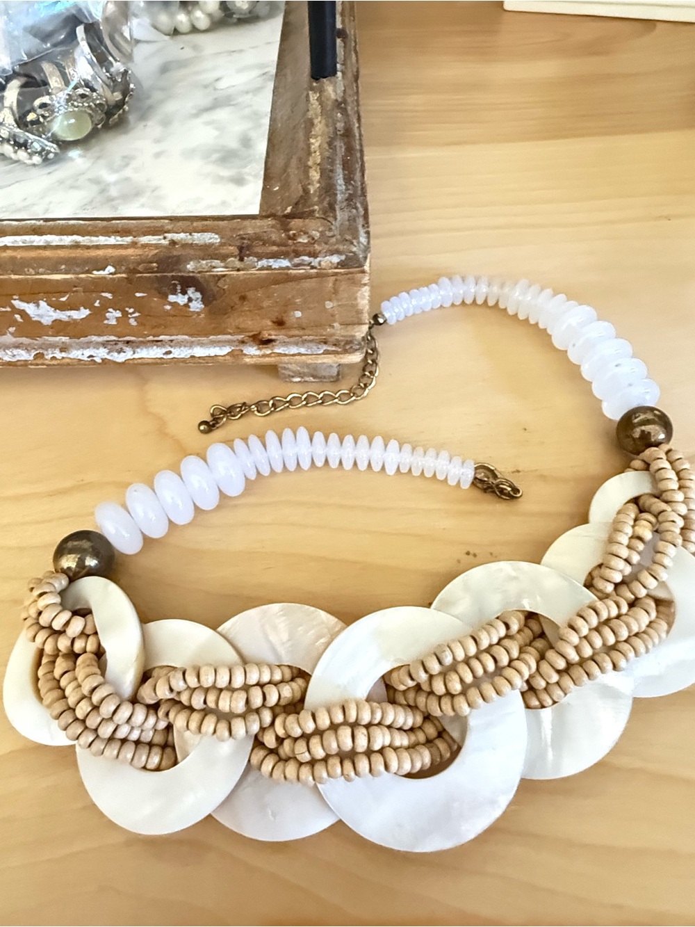 Vintage statement necklace